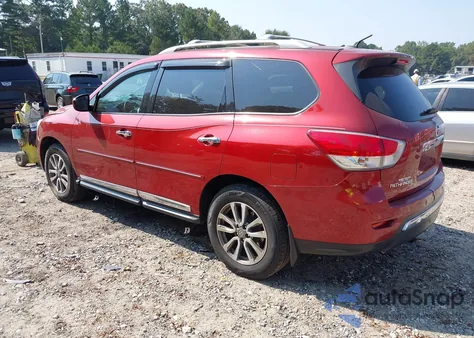 2013 Nissan Pathfinder Sl z USA, uszkodzony, nr VIN 5N1AR2MM7DC632447